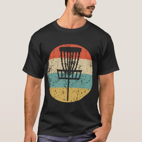 Disc Golf Disc Golf Basket T_Shirt