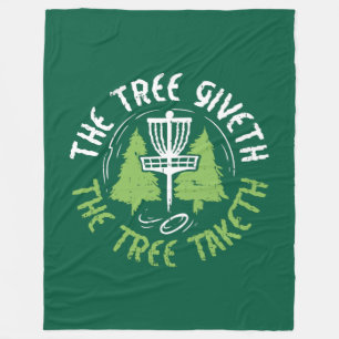 Disc Golf Disc Golf Player Gift Fleece Blanket