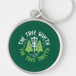 Disc Golf Disc Golf Player Gift Keychain