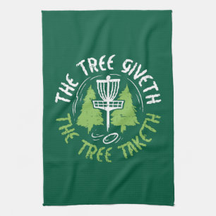 Disc Golf Disc Golf Player Gift Kitchen Towel