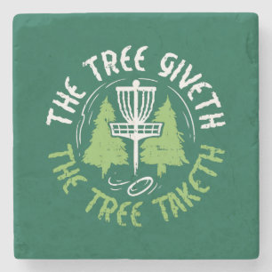 Disc Golf Disc Golf Player Gift Stone Coaster