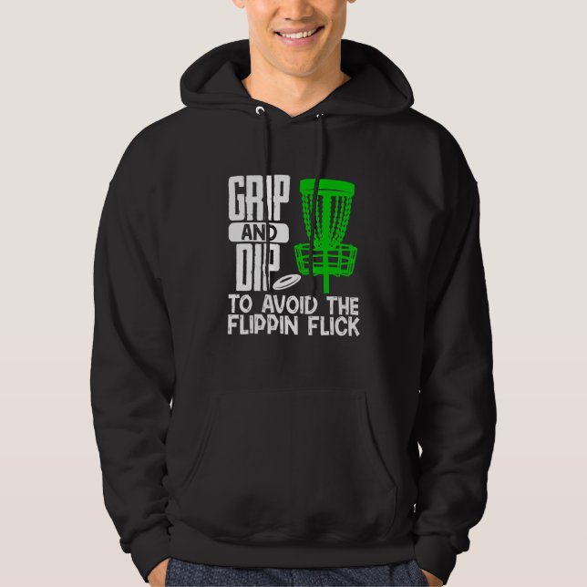 Disc Golf Disc Jokey Frisbee Golf Disc Golf 3 Hoodie (Front)
