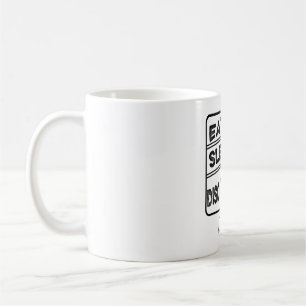 Disc Golf Eat Sleep Repeat Coffee Mug