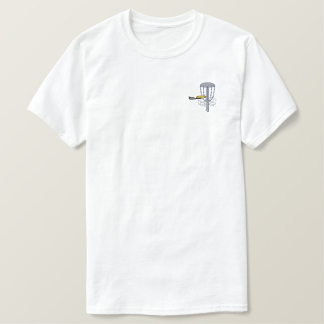 Disc Golf Embroidered Hoodie (Design Front)