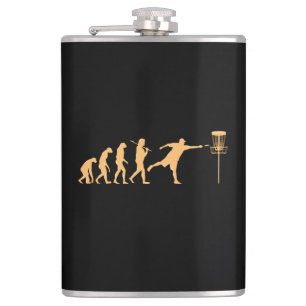 Disc Golf Evolution Flask
