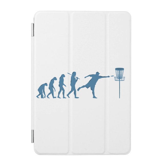 Disc Golf Evolution - Fun Gift for Disc Golfer iPad Mini Cover (Front)