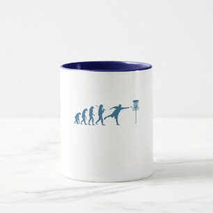 Disc Golf Evolution - Fun Gift for Disc Golfer Mug