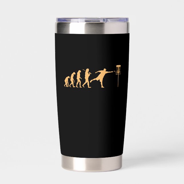 Disc Golf Evolution Insulated Tumbler (Front)