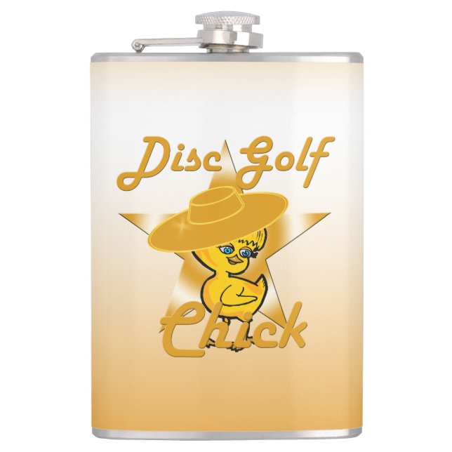 Disc Golf  Flask (Front)