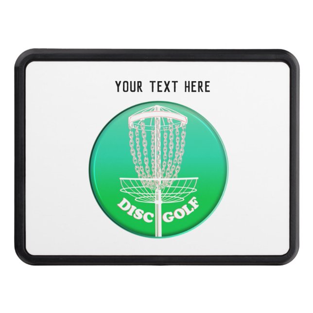 Disc Golf Frisbee Cage Hitch Cover (Front)