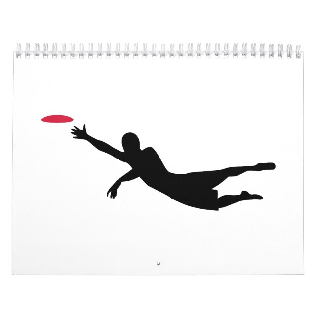 Disc golf frisbee calendar (Cover)
