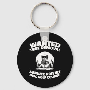 Disc Golf Frisbee Outdoor Sport - Tree _2  Keychain