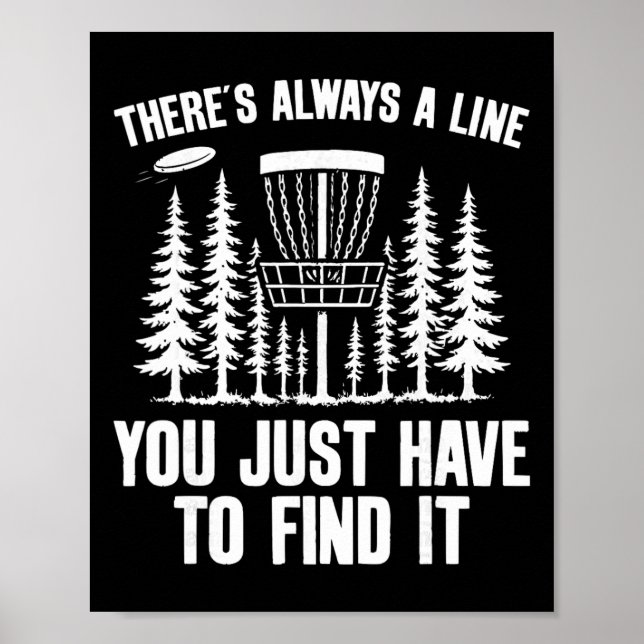 Disc Golf Funny _1  Poster (Front)