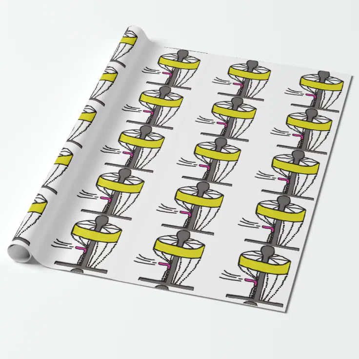 Disc golf gift wrapping paper Zazzle