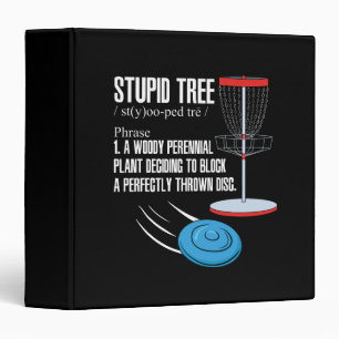 Disc Golf Gifts 3 Ring Binder