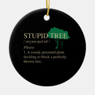 Disc Golf Gifts Ceramic Ornament