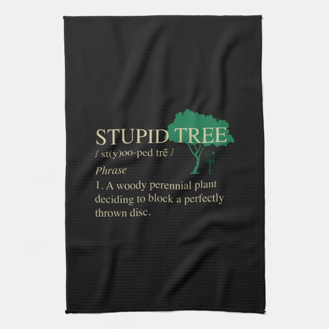 Disc Golf Gifts Kitchen Towel (Vertical)