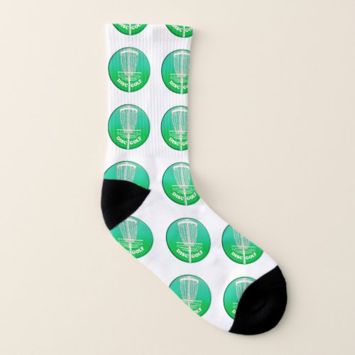 Disc Golf Green frisbee Socks