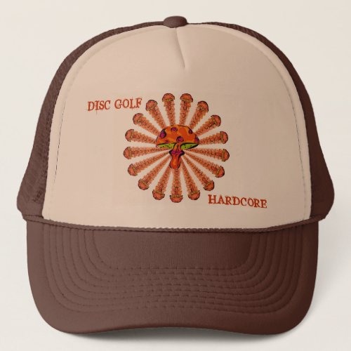 DISC GOLF HARD TRUCKER HAT