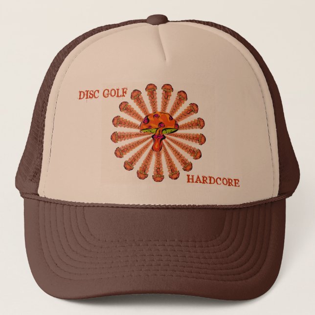 DISC GOLF HARD TRUCKER HAT (Front)
