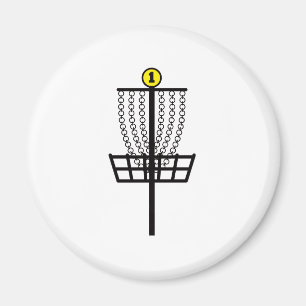 Disc Golf Hole Magnet