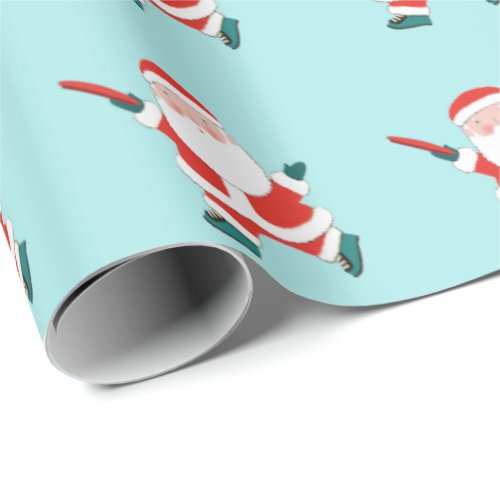 Disc Golf Holiday Gift Wrapping Paper