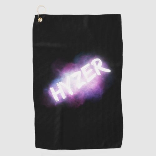 Disc Golf Hyzer Disc Towel