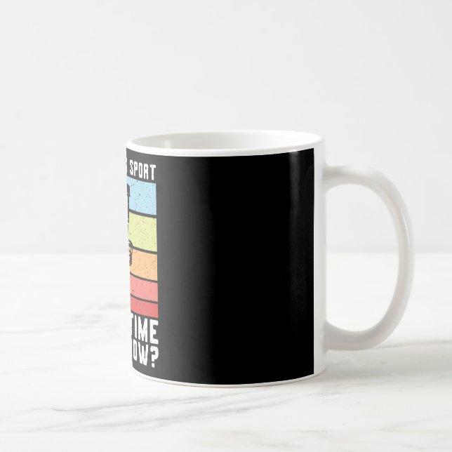 Disc Golf I Hate This Sport Frolf Frisbee Retro Di Coffee Mug (Right)