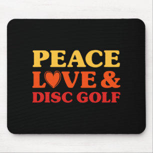 Disc Golf I Love Disc Golf For Men And Women Mouse Pad