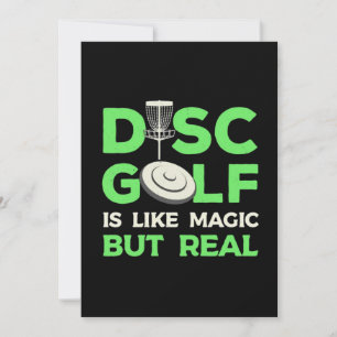 Disc Golf Is Like Magic But Real Invitation