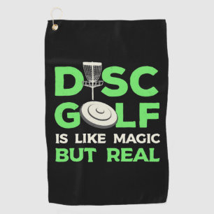 Disc Golf Is Like Magic But Real Towel