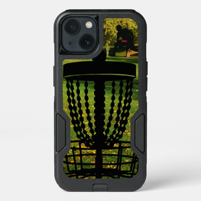 Disc Golf Junkie Otter Box Defender Case (Back)