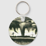 Disc Golf Key Chain--bag Tag Hypnotic And Moving Keychain at Zazzle