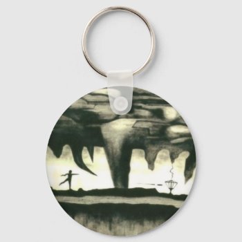 Disc Golf Key Chain--bag Tag Hypnotic And Moving Keychain by scoontar97 at Zazzle