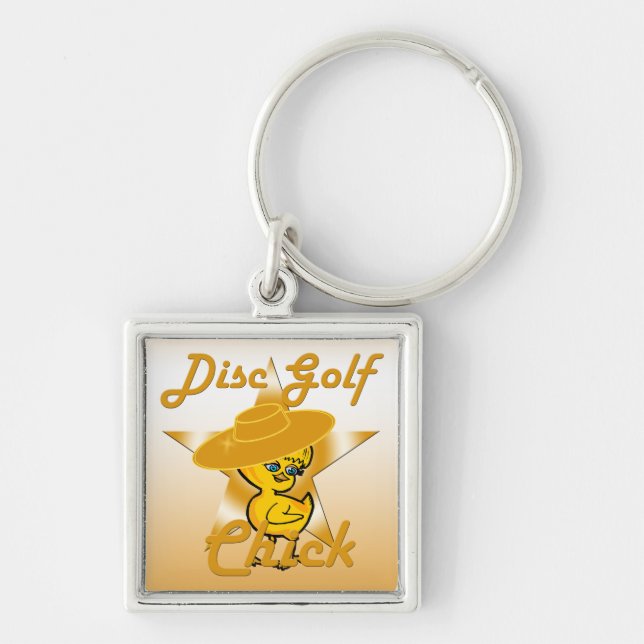 Disc Golf  Keychain (Front)
