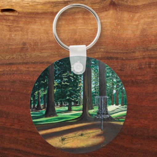 DISC GOLF KEYCHAIN Zazzle