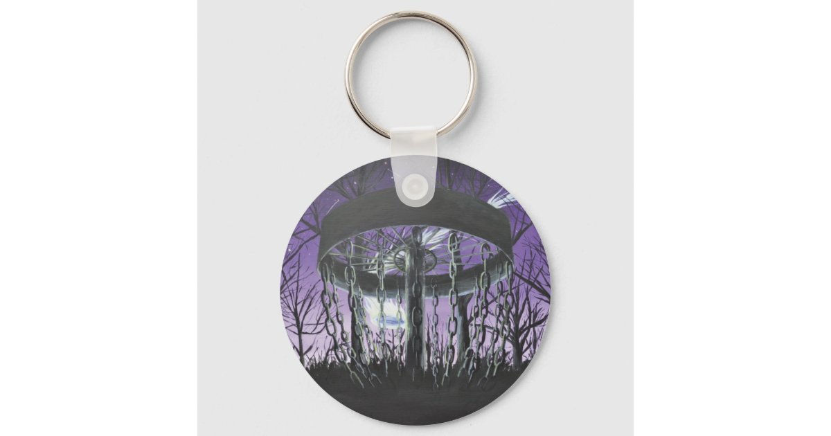 disc golf keychain Zazzle