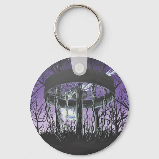 disc golf keychain Zazzle