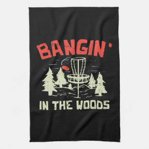 Disc Golf Kitchen Towel