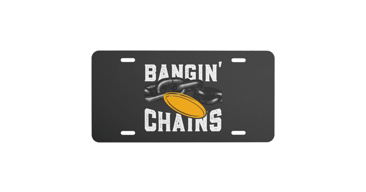 Disc Golf License Plate Zazzle