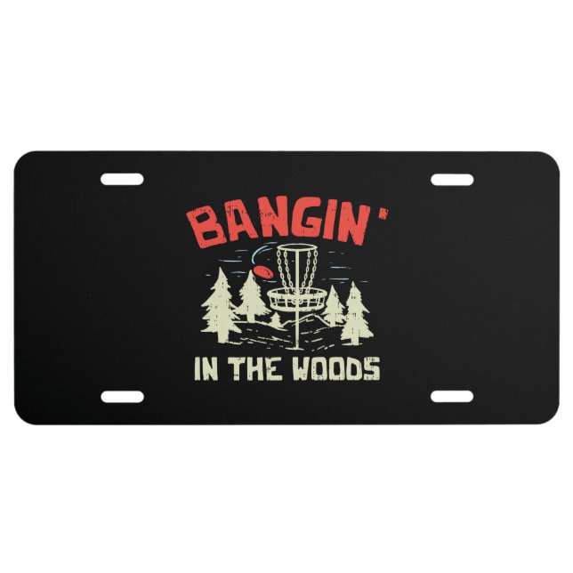 Disc Golf License Plate (Front)