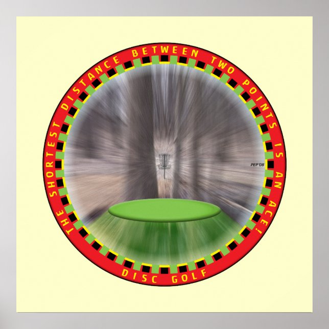 Disc Golf Logic #2 Poster (Front)