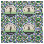 Disc Golf Mandala Fabric