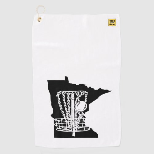 Disc golf Minnesota _ towel for your discgolf bag