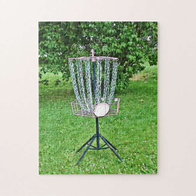 Disc Golf Pen Jigsaw Puzzle (Vertical)