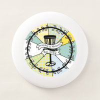 Disc Golf Personalized Couple Established Date  