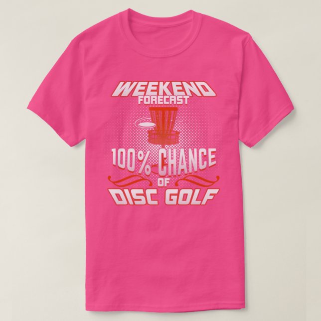 Disc Golf Player Gift  T-Shirt (Design Front)