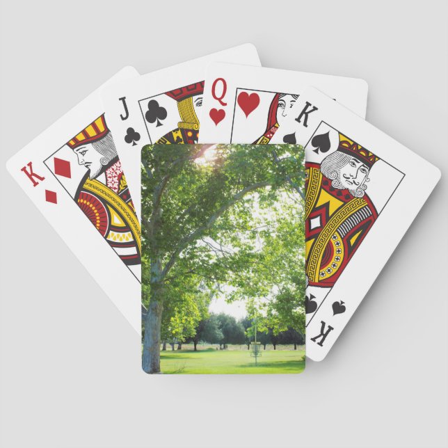 Disc Golf Playing Cards (Back)