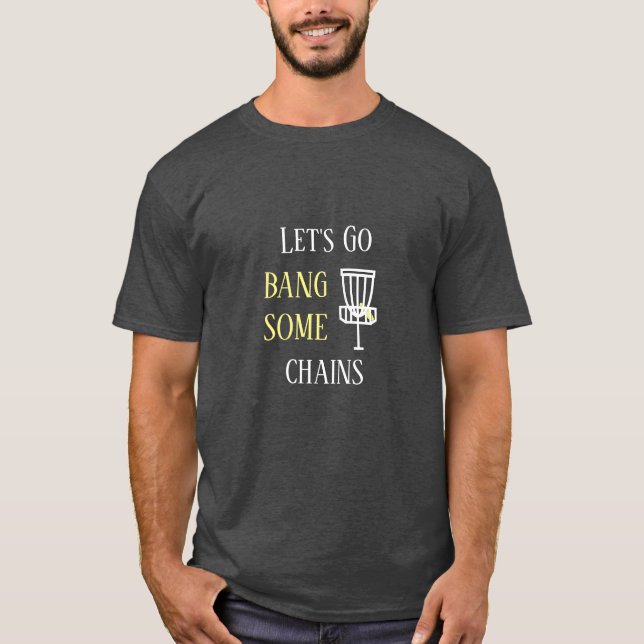 Disc Golf Quote Discing Humor Shirt (Front)