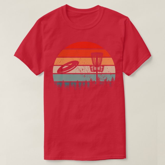 Disc Golf Retro 2 T-Shirt (Design Front)